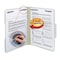 Smead Top-Tab Folder, 2 Fasteners, 2" Exp, Letter, 25/BX, Gray Green PK SMD14934 - alternate 1